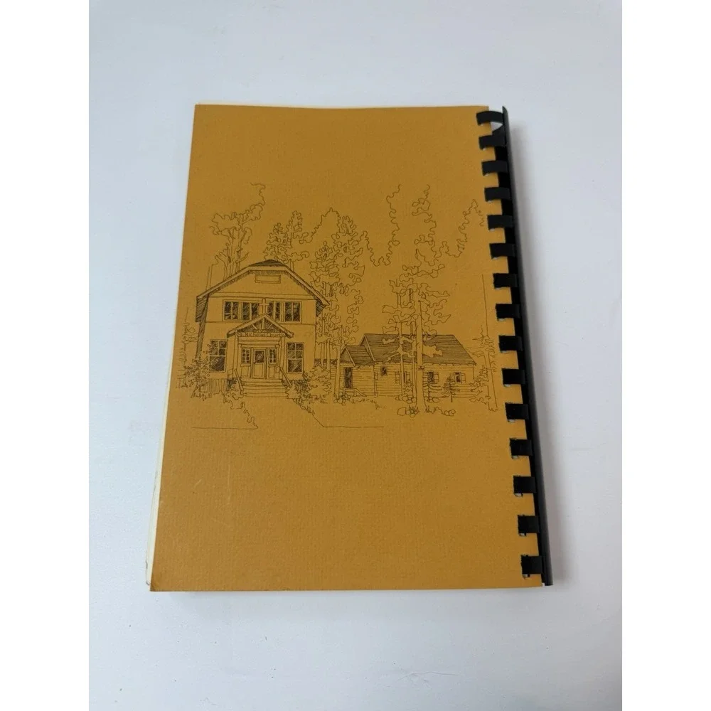 Northern California Delicacies Diocese Cookbook Tahoe‎ City Spiral Bound Vintage